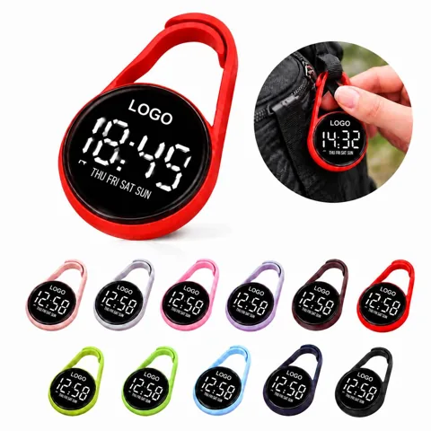 Fashion Digital Watch with LED Week Display