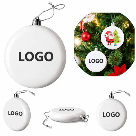 Round Shatterproof Christmas Ornaments for Holiday Decor