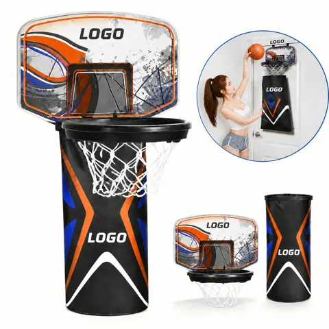 Over-the-Door Basketball Laundry Bag Kit