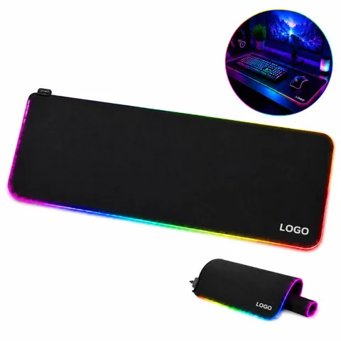Large RGB Gaming Mouse Pad with Color Modes
