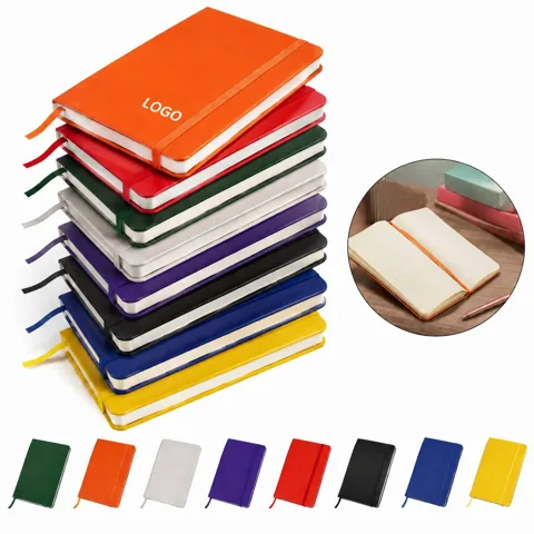 Classic PU Leather Lined Journal Notebook for Writing