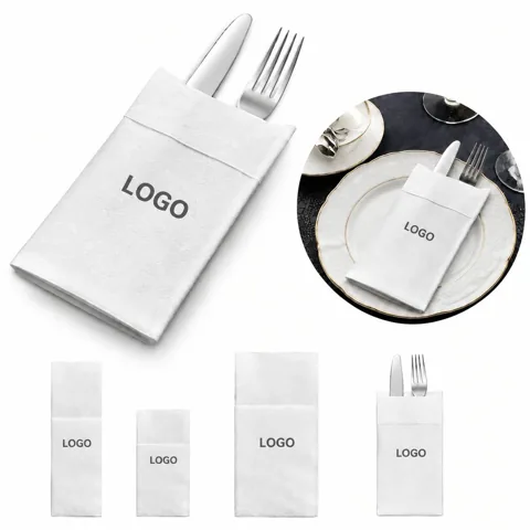 Reusable Compact Dinner Napkins for Table