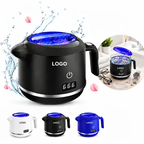 Compact UV Ultrasonic Cleaner for Jewelry and Glasses