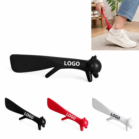 Portable Curved PP Shoe Horn for Easy Wear