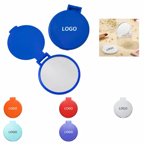 Portable Foldable Compact Makeup Mirror for Travel and