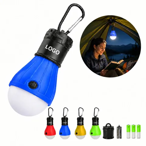 Rechargeable LED Camping Bulb with Hook and Magnet