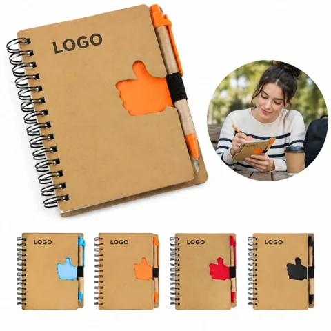 Compact Portable Coil-Bound Notepad for Quick Notes