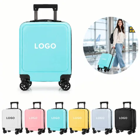 Spacious Hard Shell Trolley Suitcase with Wheels