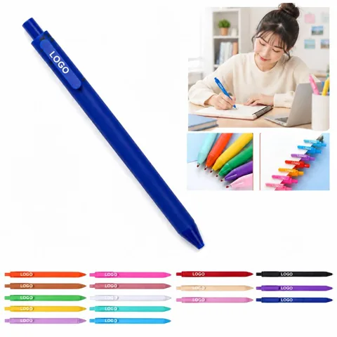 PVC Rubber Sticker Ballpoint Pen