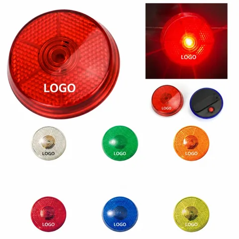 Compact Circular LED Strobe Light with Adjustable Flash