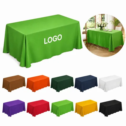 Convertible Water-Resistant Table Cover for Rectangular