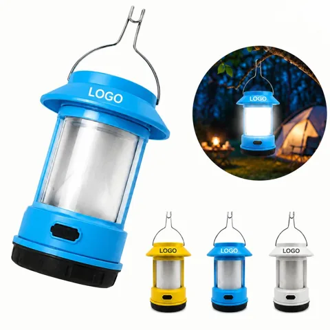Portable Solar Camping Lantern with USB Rechargeable