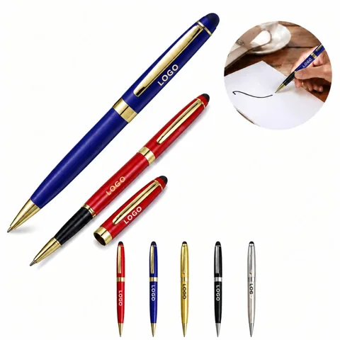 Executive Metal Twist Ballpoint Pen for Professional Writing