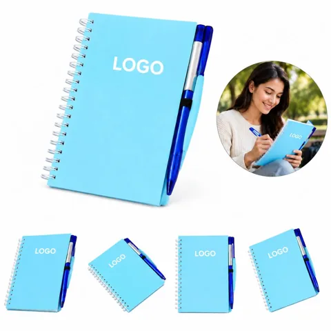 Coil-Bound Graph Paper Notebook for Notes and Sketching