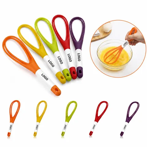 Manual Stainless Steel Egg Mixing Whisk