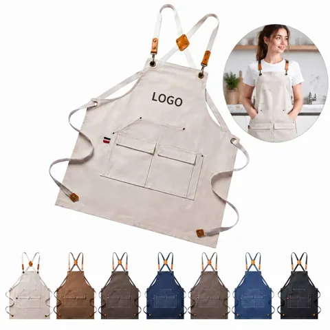 Waterproof Heavy-Duty Canvas Work Apron