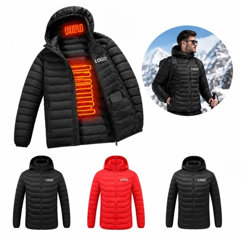 Rechargeable Heated Work Jacket with Battery