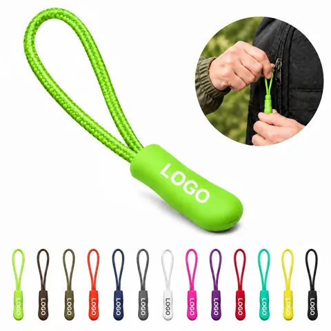 Zipper Pull Replacement Cord Set for Jackets and Bags