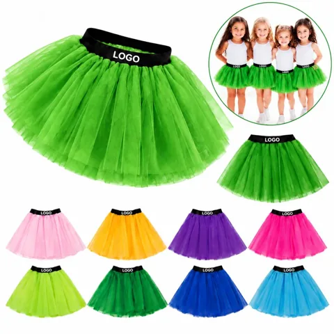 Women's Short 3-Layer Tulle Party Skirt