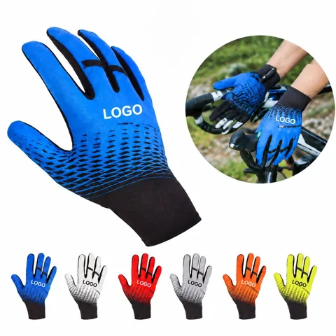 Long Finger Breathable Riding Gloves for Equestrian