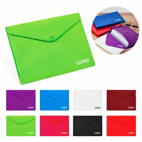 Durable Snap Fastener Document Storage Envelopes