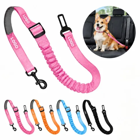 Adjustable Dog Safety Belt for Car Travel
