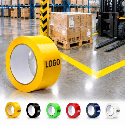 High-Visibility Printable PET Floor Warning Tape