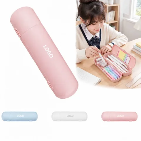 Plastic Desk Organizer for Student Stationery Storage