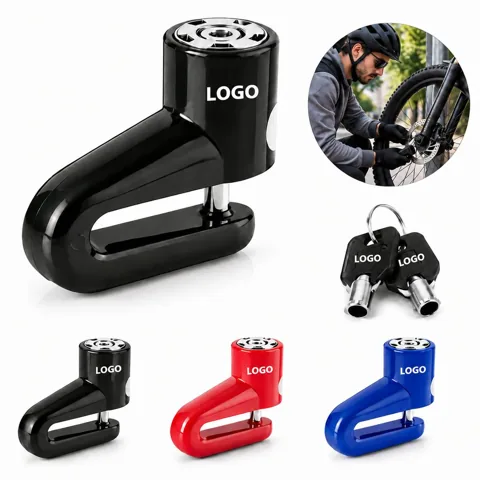 Weather-Resistant Hardened Steel Bike Lock with Keys
