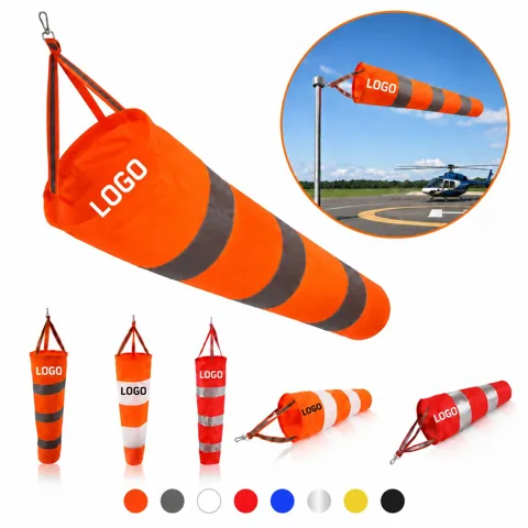 Weather-Resistant Outdoor Windsock Wind Direction Indicator