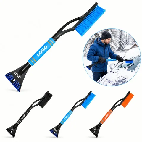 Extendable Snow Brush and Shovel Tool