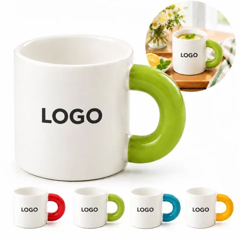 Colorful Ceramic Cup for Hot and Cold Drinks