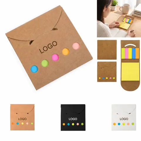 Mini Self-Adhesive Recycled Kraft Note Pad