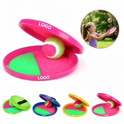 Toss and Catch Ball Game Set with Sticky Mitts
