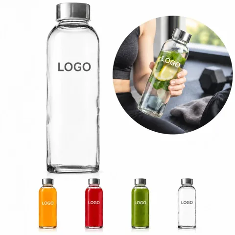 Airtight Glass Juice Bottle for Fresh Beverages
