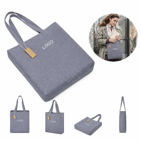 Eco-Friendly Sturdy Recycled Cotton Tote for Daily Use