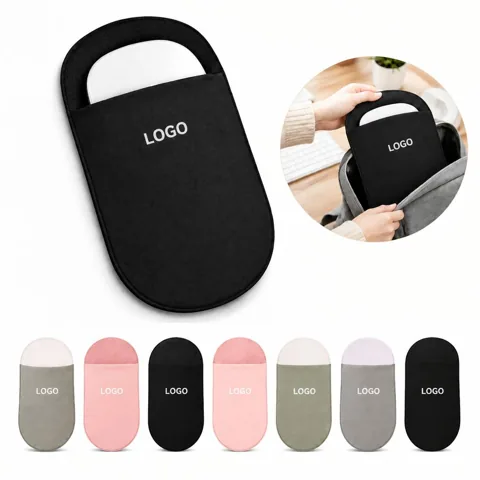 Elastic Mouse Pouch for Laptop Screen Edge