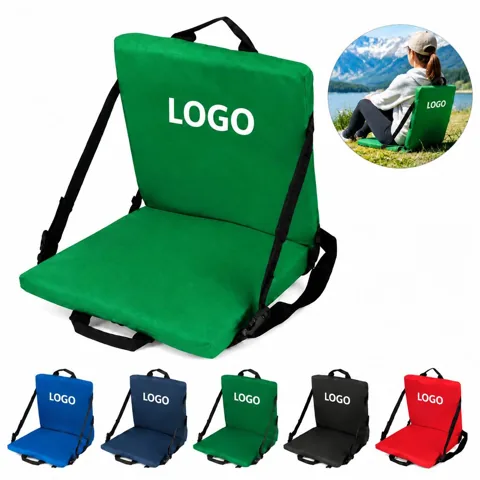 Foldable Cushioned Bleacher Seat for Outdoor Events