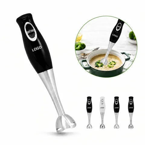 Electric Hand Blender Set with Variable Speed Control