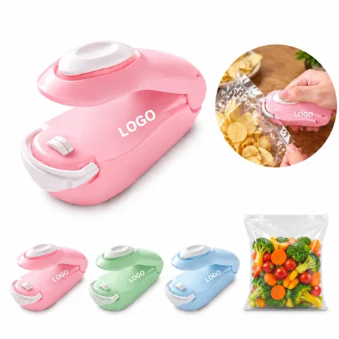 Compact Handheld Plastic Bag Sealer for Food Storage