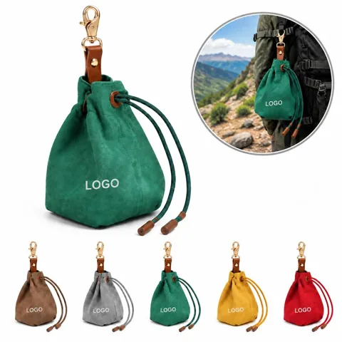 Portable Dog Training Treat Bag with Hands-Free Belt Clip