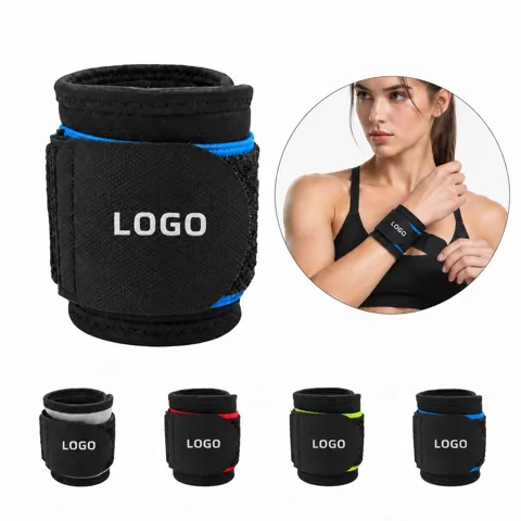 Wrist Support Band with Adjustable Compression Fit