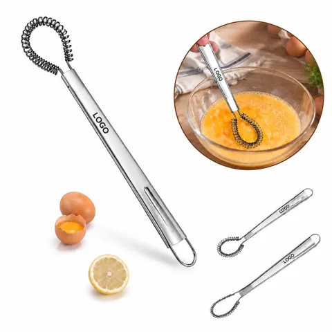 Rust-Resistant Stainless Steel Egg Whisk Tool
