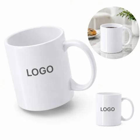 Personalized Glossy Ceramic Photo Mug Custom Full-Color