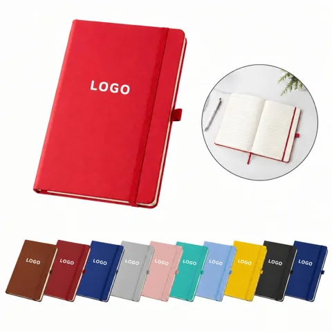 Soft Cover Vegan Leather Lined Journal for Notes