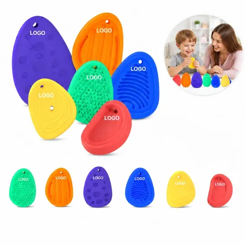 Soft Silicone Sensory Stress Relief Stone Toy Set