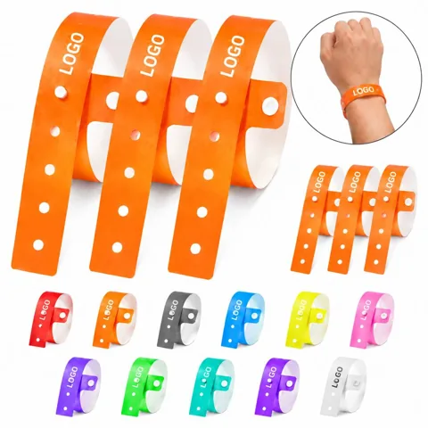 PVC Event Wristband with Snap Closure