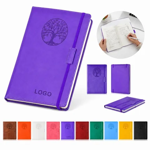 Hardcover Journal with Faux Leather Cover