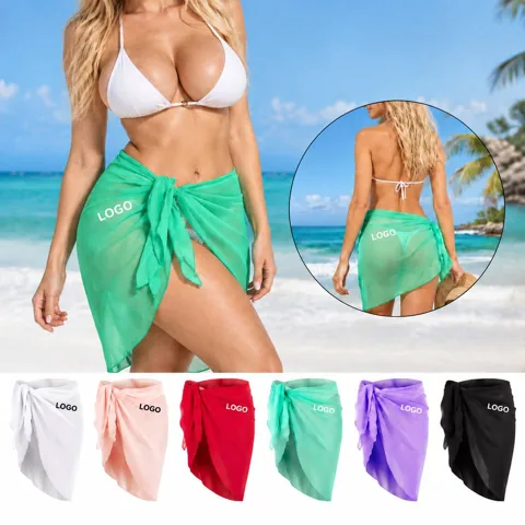 Women's Quick-Dry Beach Wrap Sarong Cover-Up