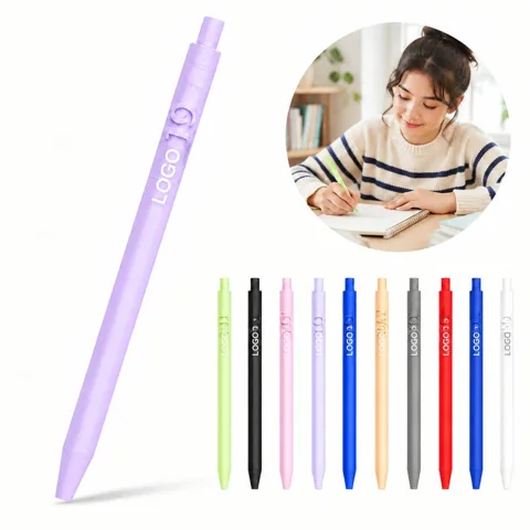 Colorful Custom Retractable Ballpoint Pen for Smooth Writing